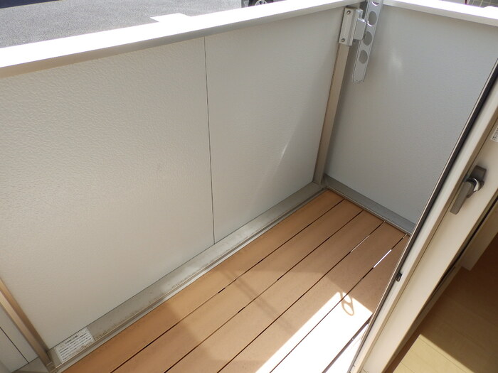 12/28 バルコニー