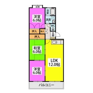 アネックス三苫の間取り