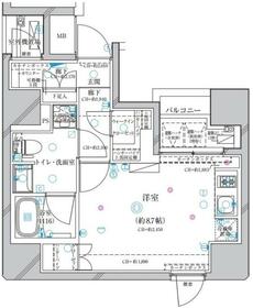 ディアレイシャス錦糸町の間取り