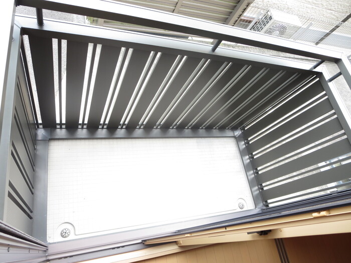 12/17 バルコニー