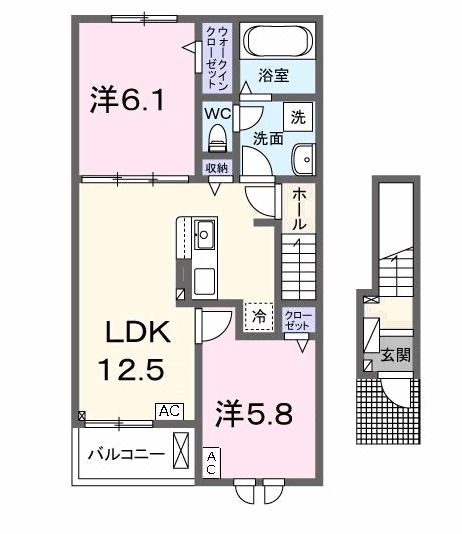 ファミリアの間取り