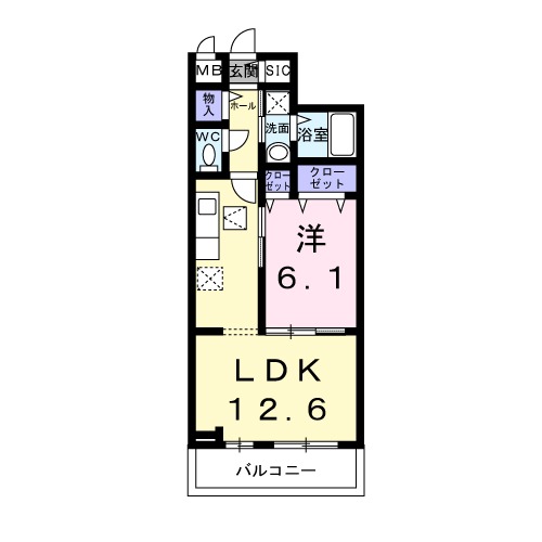 ココ シュシュの間取り