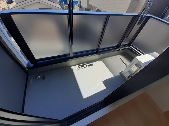 12/24 バルコニー