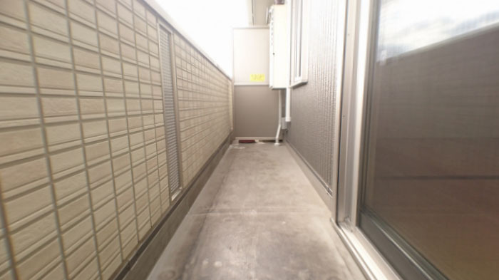 12/30 バルコニー