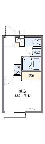 レオパレスウィンゴの間取り