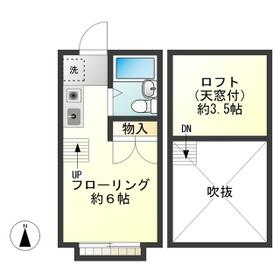 グランドール三ツ木中原の間取り