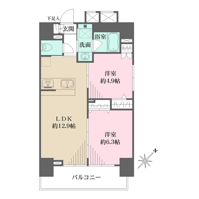 CrestHill文京千石の間取り