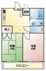 マンション関田の間取り