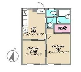 エステートピア追浜の間取り