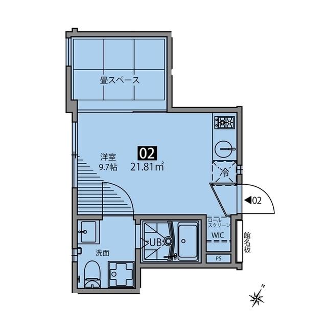 グランエッグス目黒Wの間取り