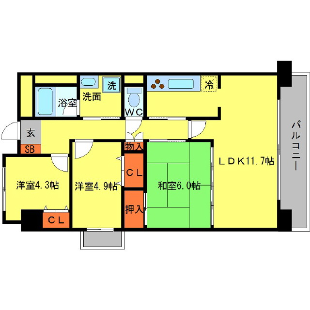 2/8 間取