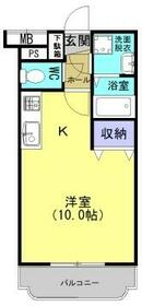 ユーミーヤヨイKの間取り