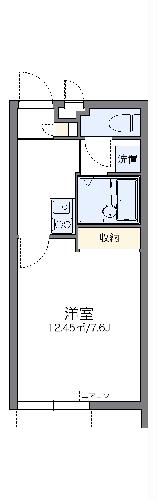 レオパレス小南上原の間取り