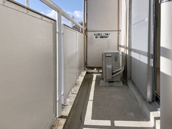 11/16 バルコニー