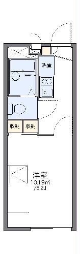 レオパレスラピス城南の間取り