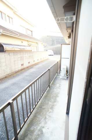 12/28 バルコニー