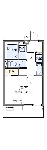 レオネクストアヴリール九条の間取り