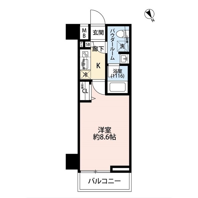 プレール・ドゥーク中板橋の間取り