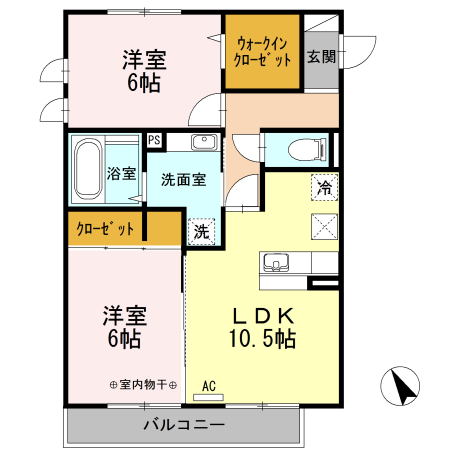 プリマヴェーラの間取り