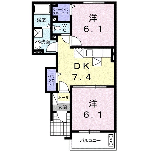 エクセレントピジョンの間取り