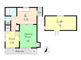クラウンハイツ中島の間取り