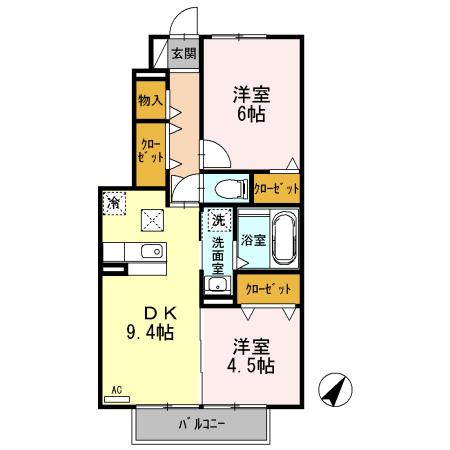 ドルチェ伊豆長岡の間取り