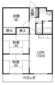 マンション歩の間取り