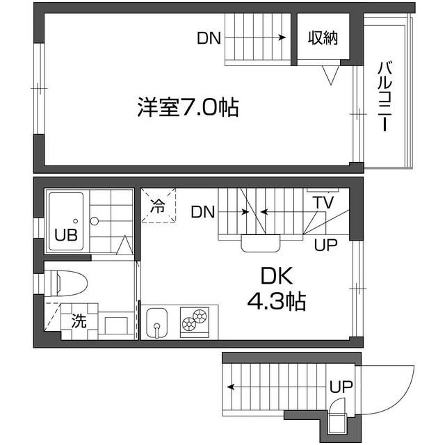 グランアセット西新宿の間取り
