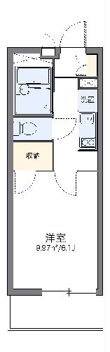 レオパレスくるみの間取り