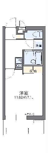 レオパレスエスポワール 天久の間取り