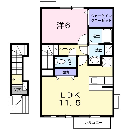 イーストⅡの間取り