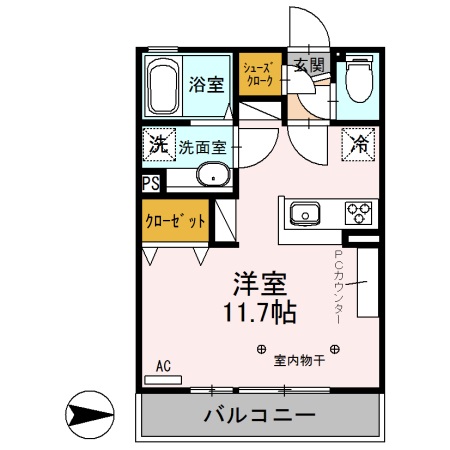 PRESENCEの間取り