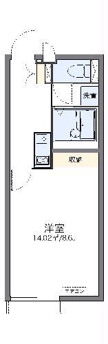 レオネクストMasuの間取り