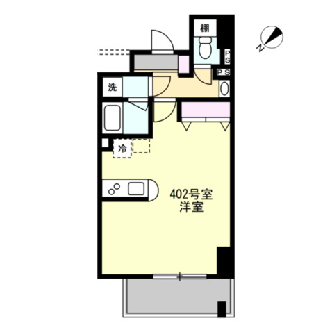 T&F KANNAI BLDGの間取り