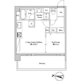 スペーシア池上の間取り
