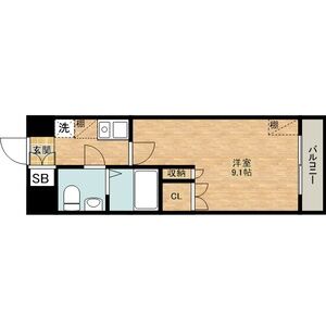 ヴィラ・フェザント2の間取り