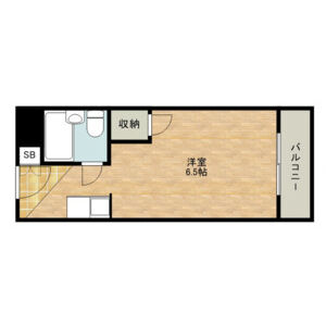 ルーミングハウス梶の間取り