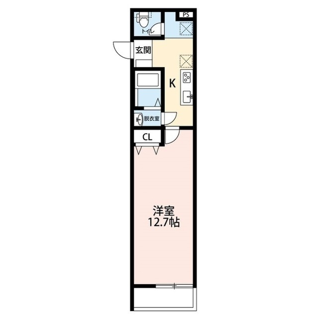 ジュネ北上尾の間取り