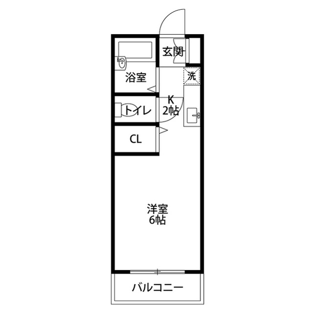 オオタマンションの間取り