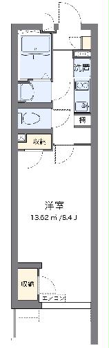 クレイノレジデンス追分の間取り