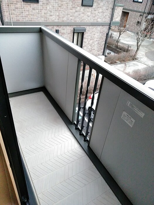 12/21 バルコニー