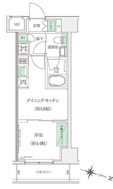 STANDZ板橋本町の間取り