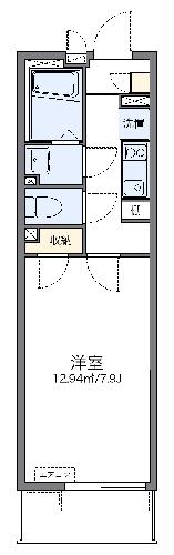 レオネクストケービックの間取り