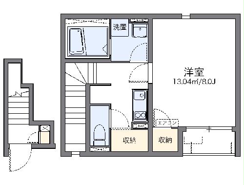 レオネクストToshiの間取り
