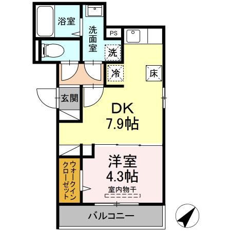 WINGSの間取り
