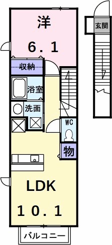 大樹の間取り