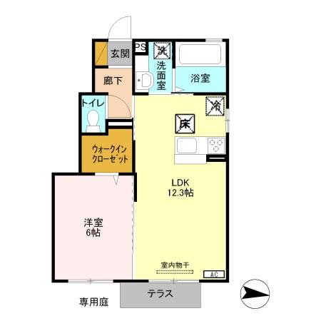 ヴィクトワール II Aの間取り