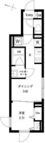 WHARF大井町westの間取り