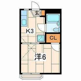 リーベマルサン Aの間取り
