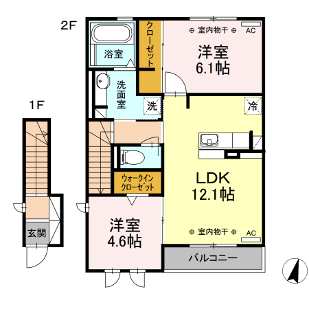 エスポワール IIIの間取り